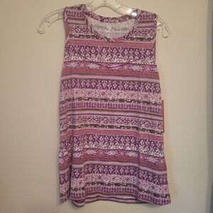 Sherpa Kira Keyhole Tank Top - Plum NWT